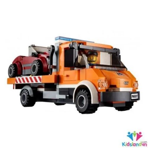 Lego City 60017 - Xe tải chuyên dụng Flatbed Truck V29