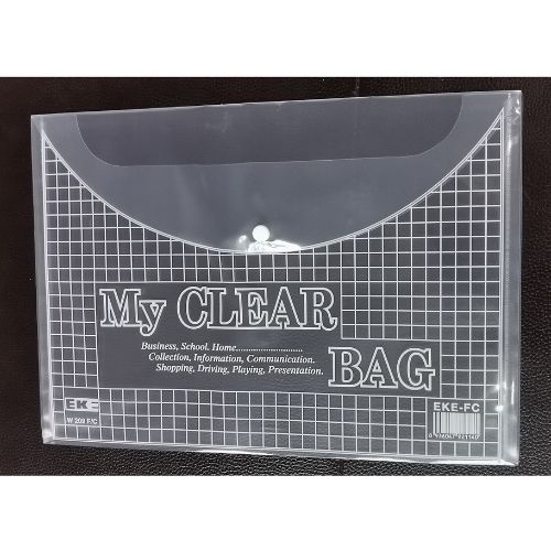 Túi đưng giấy tờ Clear A4