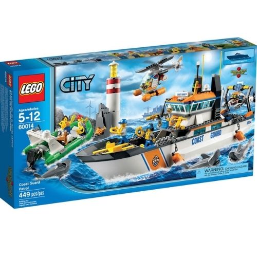 lego city 60014 - xếp hình tàu cứu hộ 