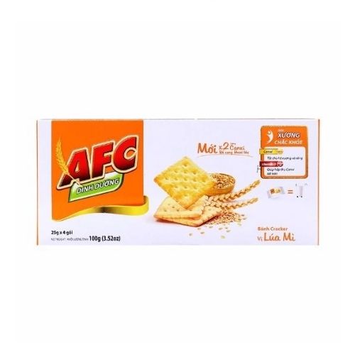 Bánh quy mặn lúa mì AFC 100g