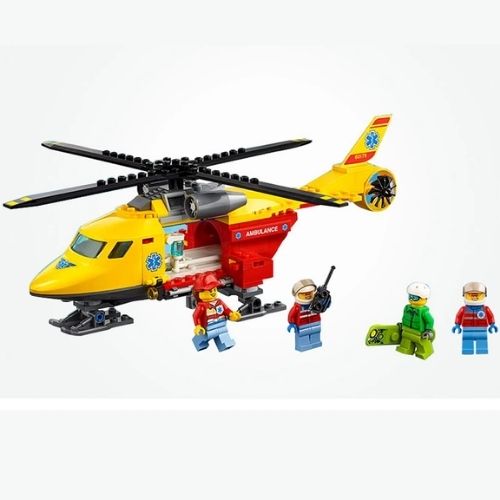 Lego Cities Máy bay cứu hộ – Lepin 02090
