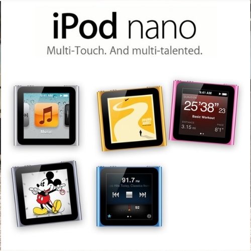Máy nghe nhạc iPod Nano Gen 6 – 16GB