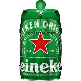 Bia bom Heineken 5 lít