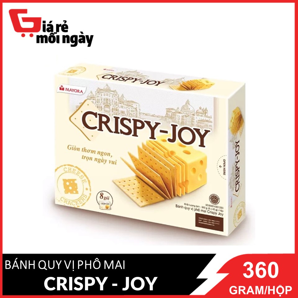 Bánh phô mai Crispy Joy 360g