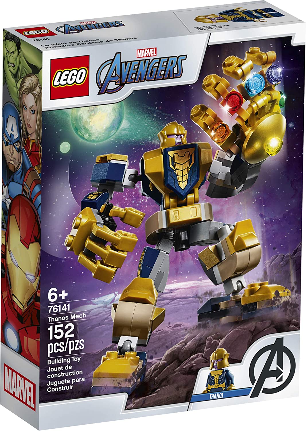 Lego Marvel Avengers 76141 - Chiến ciáp Thanos
