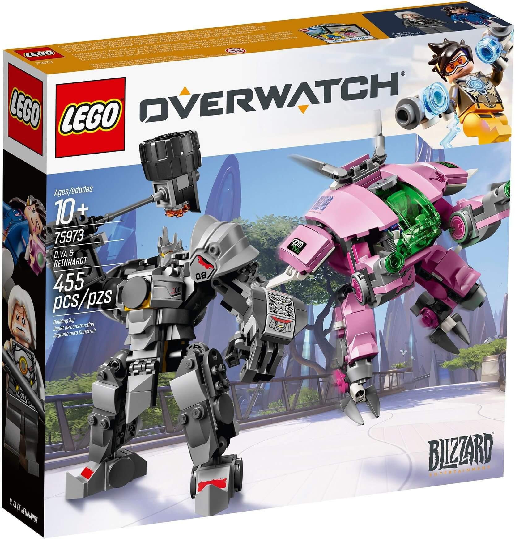 Lego Overwatch 75973 - D.Va Và Reinhardt