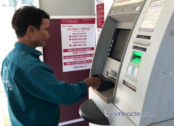 Số tiền chuyển khoản tốI đa tối thiểu qua thẻ ATM Agribank