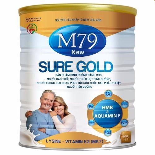 Sữa M79 Sure gold 900g